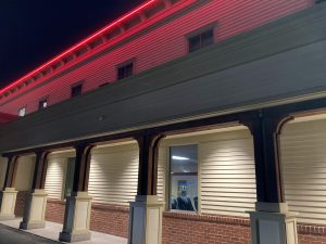 Side of building